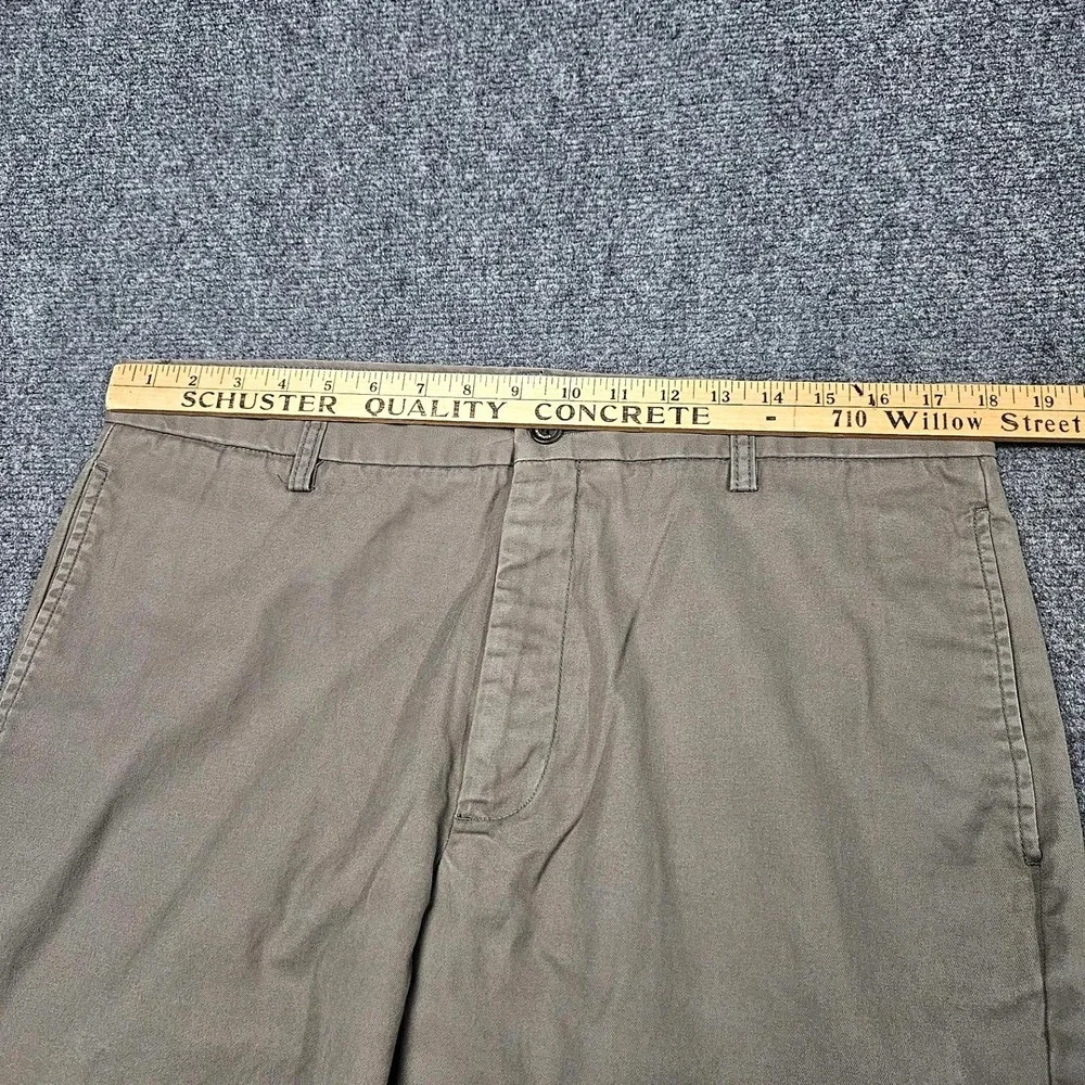 Banana Republic Gavin Chinos Mens 36x32 Brown Straight Leg Pants Business Casual